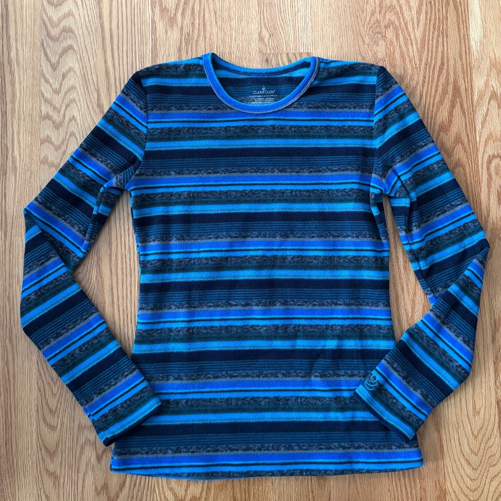 Cuddl Duds NWOT Women's Fleecewear with Stretch Long Sleeve Top (S)
